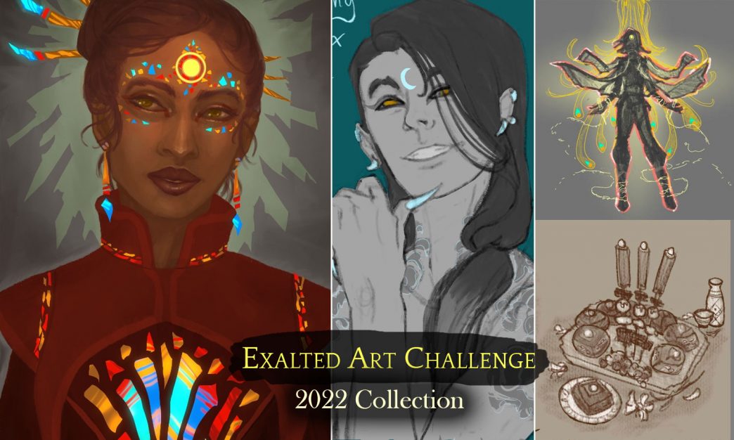Exalted Art Challenge Collection 7 – Familiar, Mutation, etc.